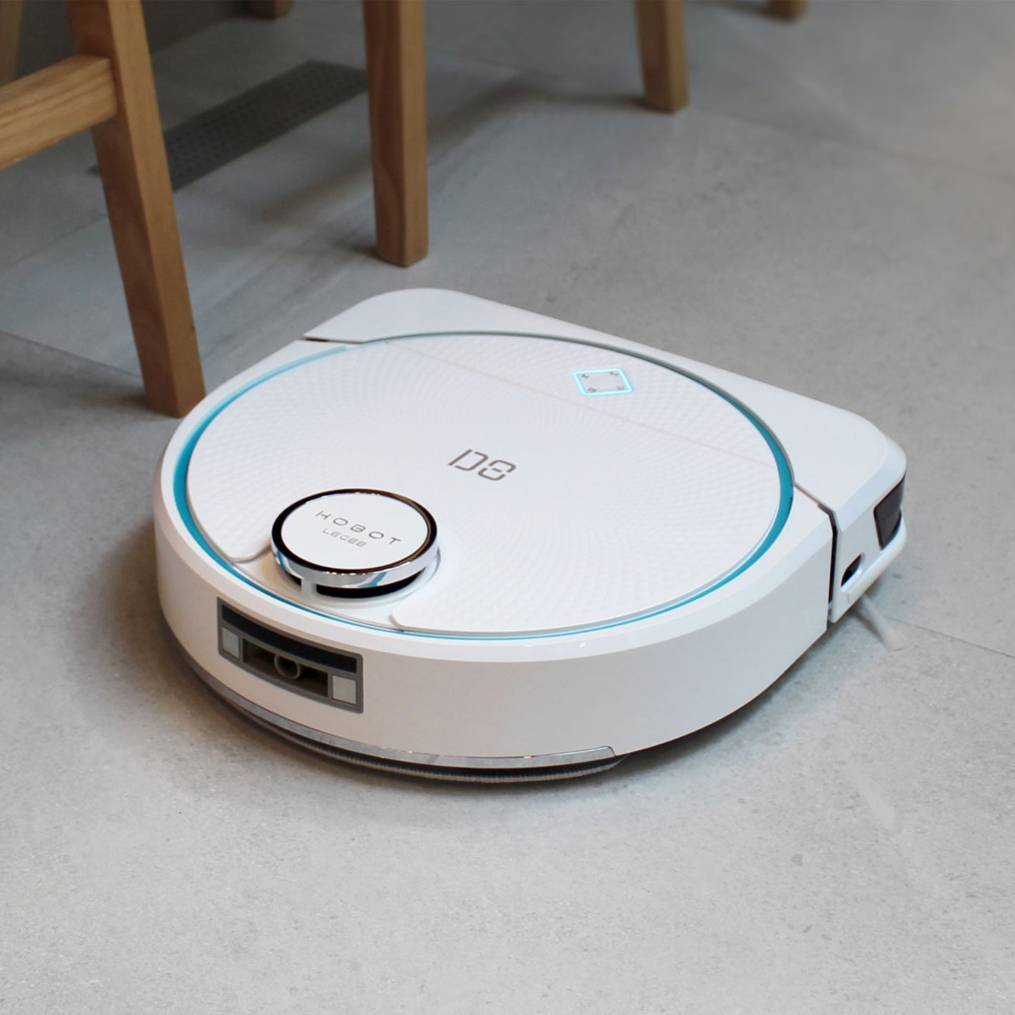 Solenco Hobot Legee D8 Robot Vacuum Cleaner & Mop White