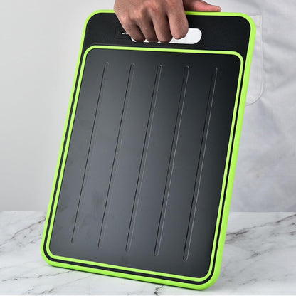 Homemax 4-In-1 Chopping & Defrosting Board Black & Green