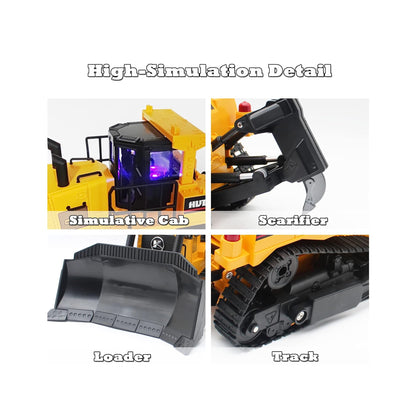 RC Bulldozer Yellow