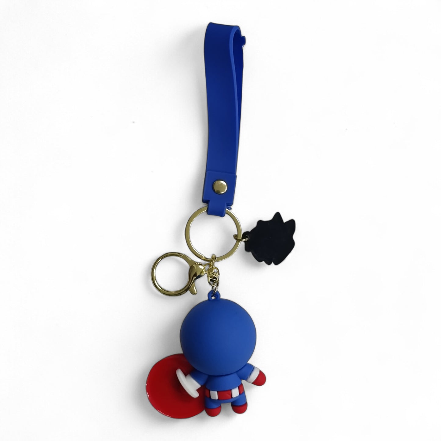 Keychain HQ Captain America Keyring Blue
