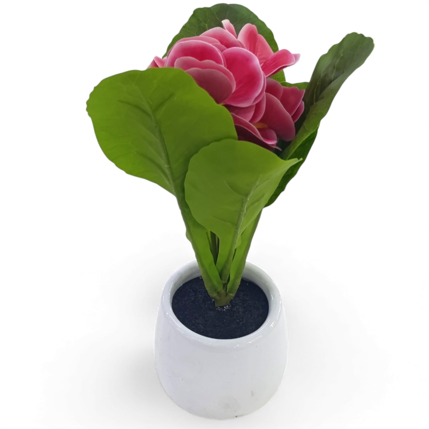 Artificial Flower Arrangement in Pot Plant Pink & Green