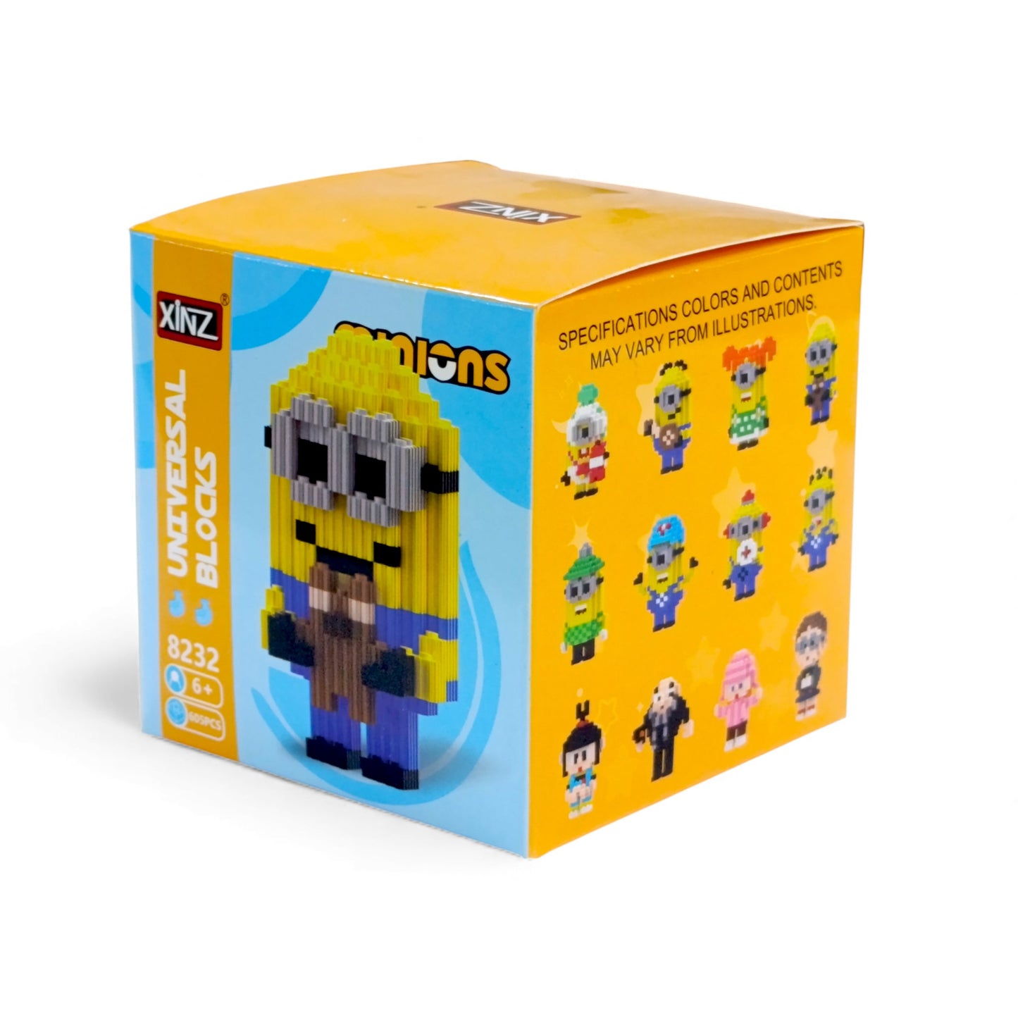 Minion 605 Piece Building Blocks