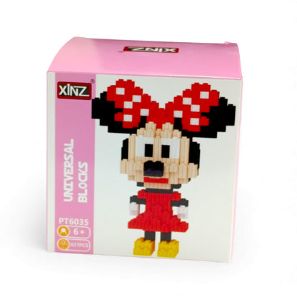 Minnie Mouse 827 Piece Building Blocks