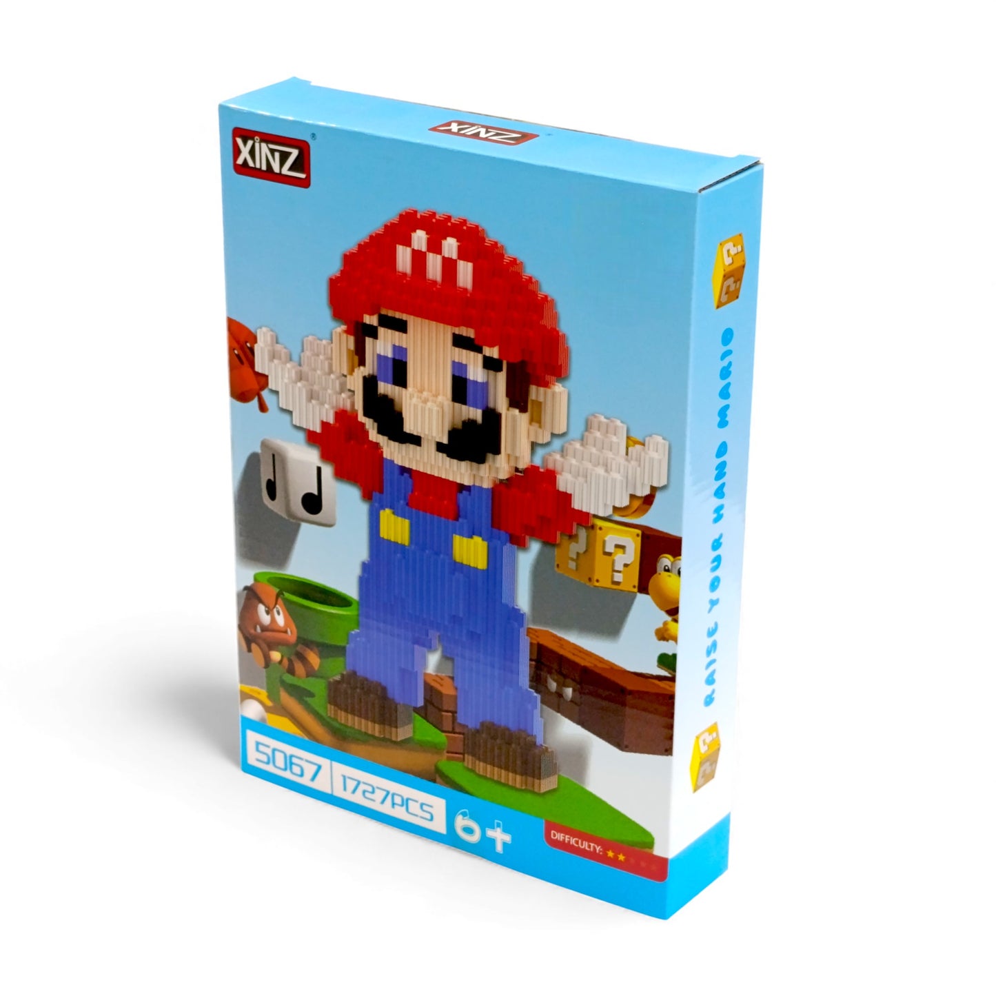 Mario 1727 Piece Building Blocks