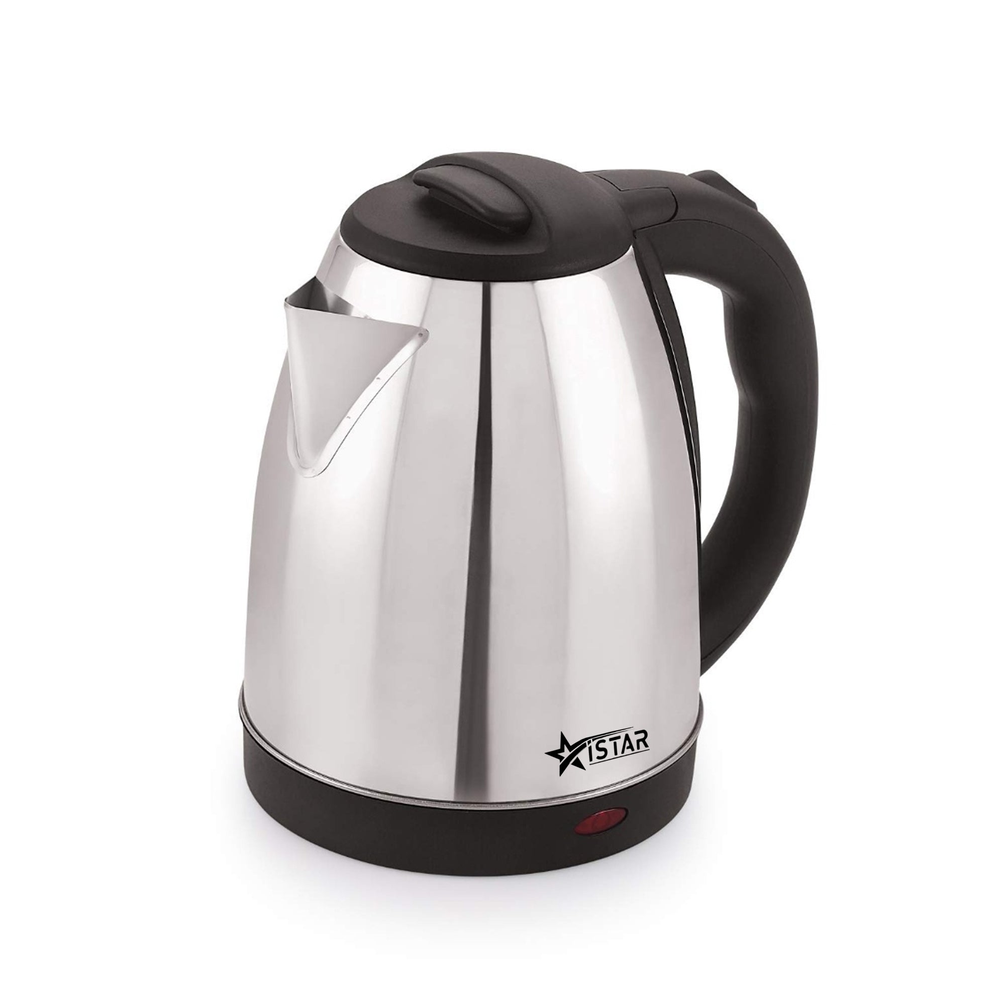 Silver electric outlet kettle