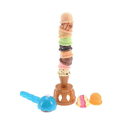 Ice Cream Stacking Toy Multicoloured