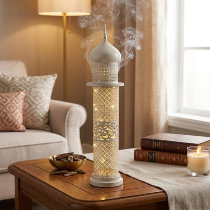 LED Calligraphy Lobaan Burner Cream