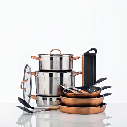 Infinity Chef 24cm Grillpan Copper