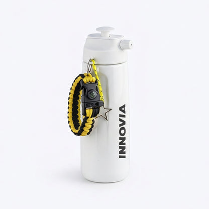 Islamic Hydration Bottle & Wudu Kit - White