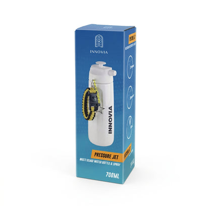 Islamic Hydration Bottle & Wudu Kit - White