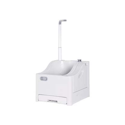 Islamic Wudu Portable Machine With Jet Spray - White