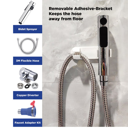 Portable Travel Shattaf Kit - Navy