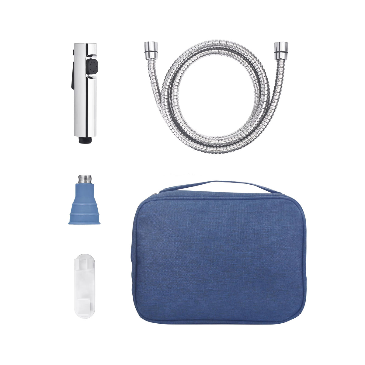 Portable Travel Shattaf Kit - Navy