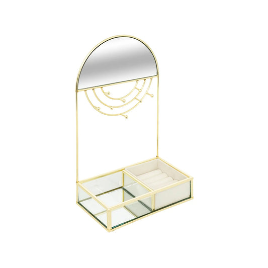 Atmosphera Isra Gold Plated Metal Jewellery Holder Gold