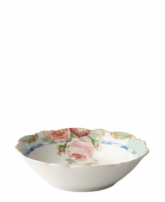 Jenna Clifford Italian Rose Salad Bowl - White