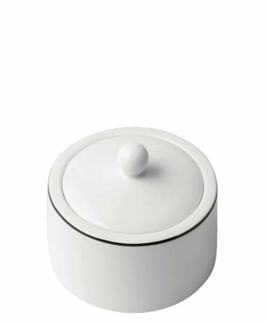 Jenna Clifford Premium Porcelain Sugar Pot - White