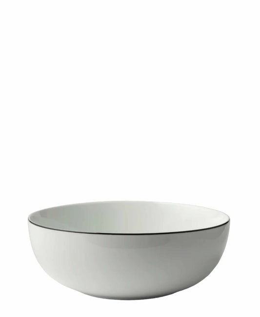Jenna Clifford Premium Porcelain Salad Bowl - White