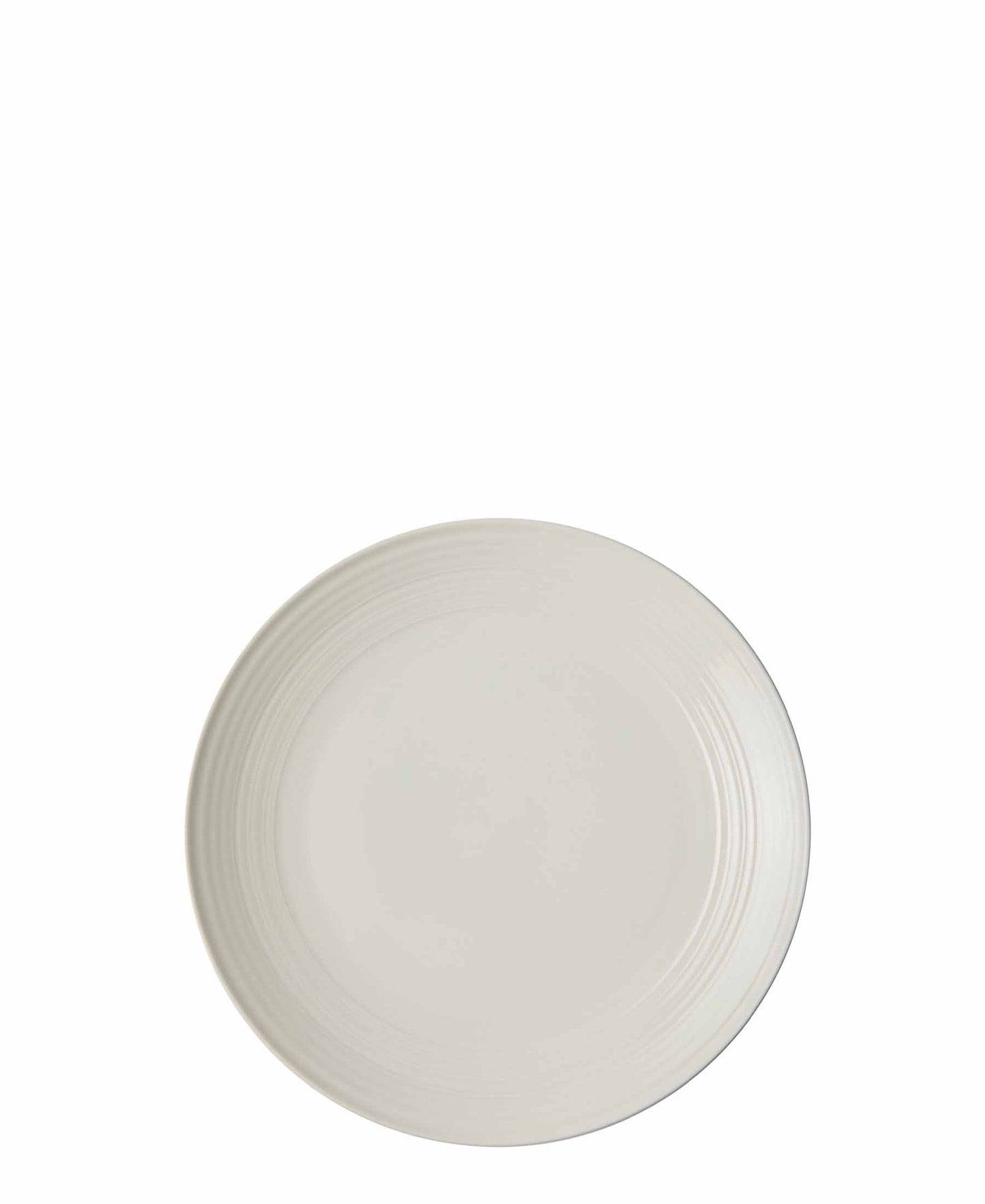 Jenna Clifford Embossed Lines Side Plate - Cream