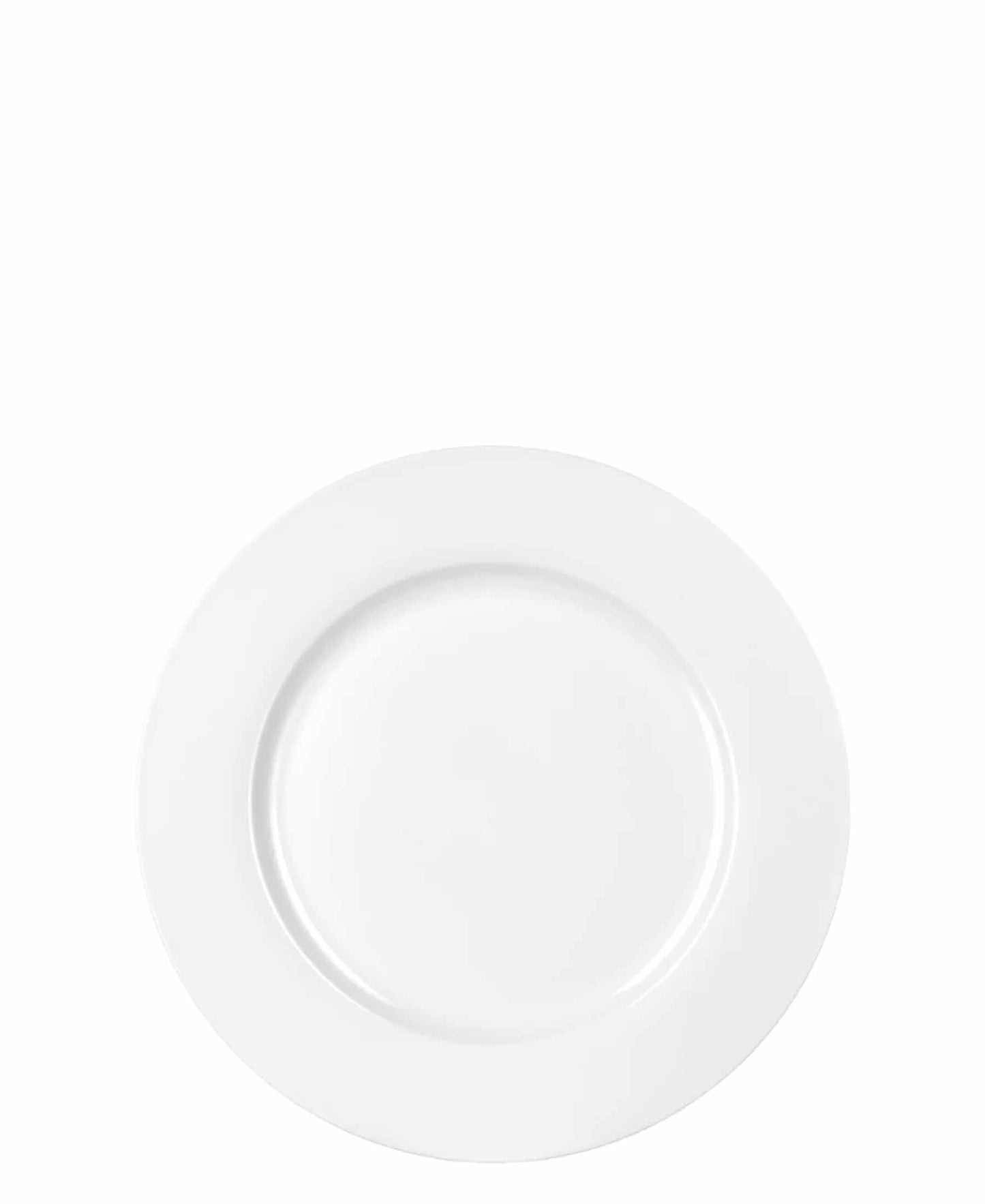 Jenna Clifford Dinner Plate - White