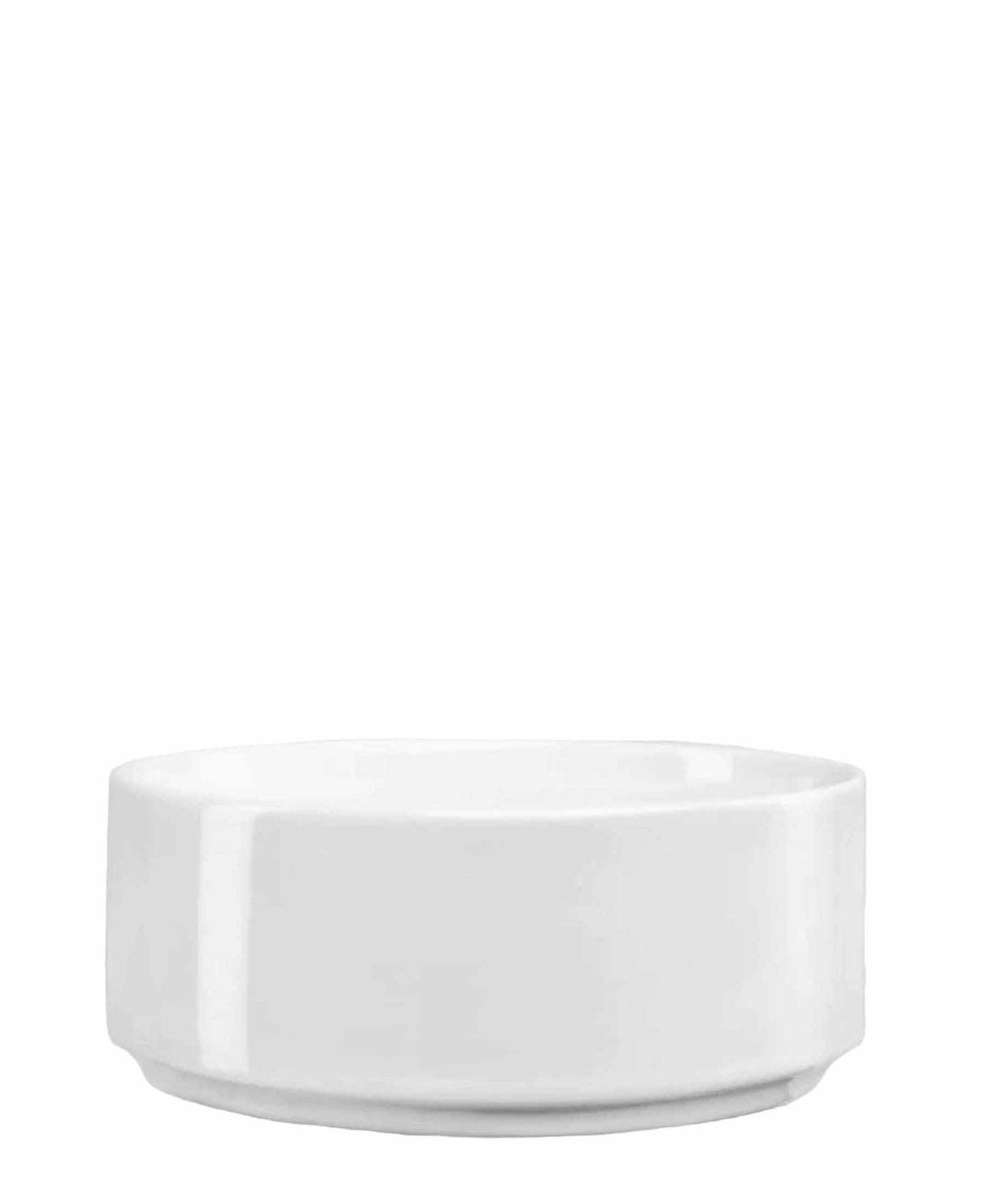 Jenna Clifford Flat Stackable Salad Bowl - White