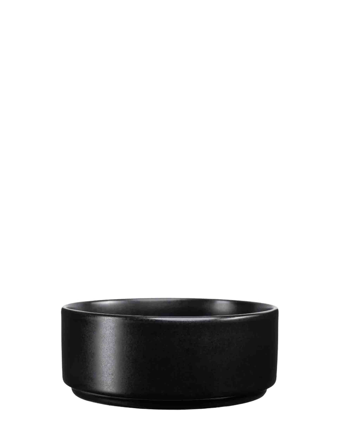 Jenna Clifford Flat Stackable Salad Bowl - Black