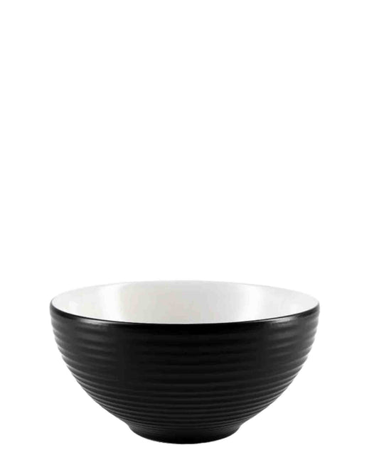Jenna Clifford BlancNoir Cereal Bowl - Black & White