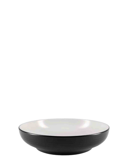 Jenna Clifford BlancNoir Pasta Bowl - Black & White