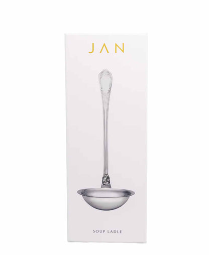 Jenna Clifford Pluto Soup Ladle - Silver