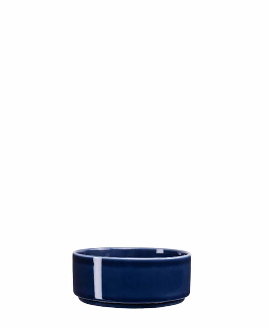 Jenna Clifford Flat Stackable Cup & Saucer - Cobalt Blue