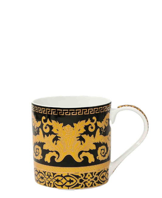 Jenna Clifford Grandeur Mug - Black & Gold