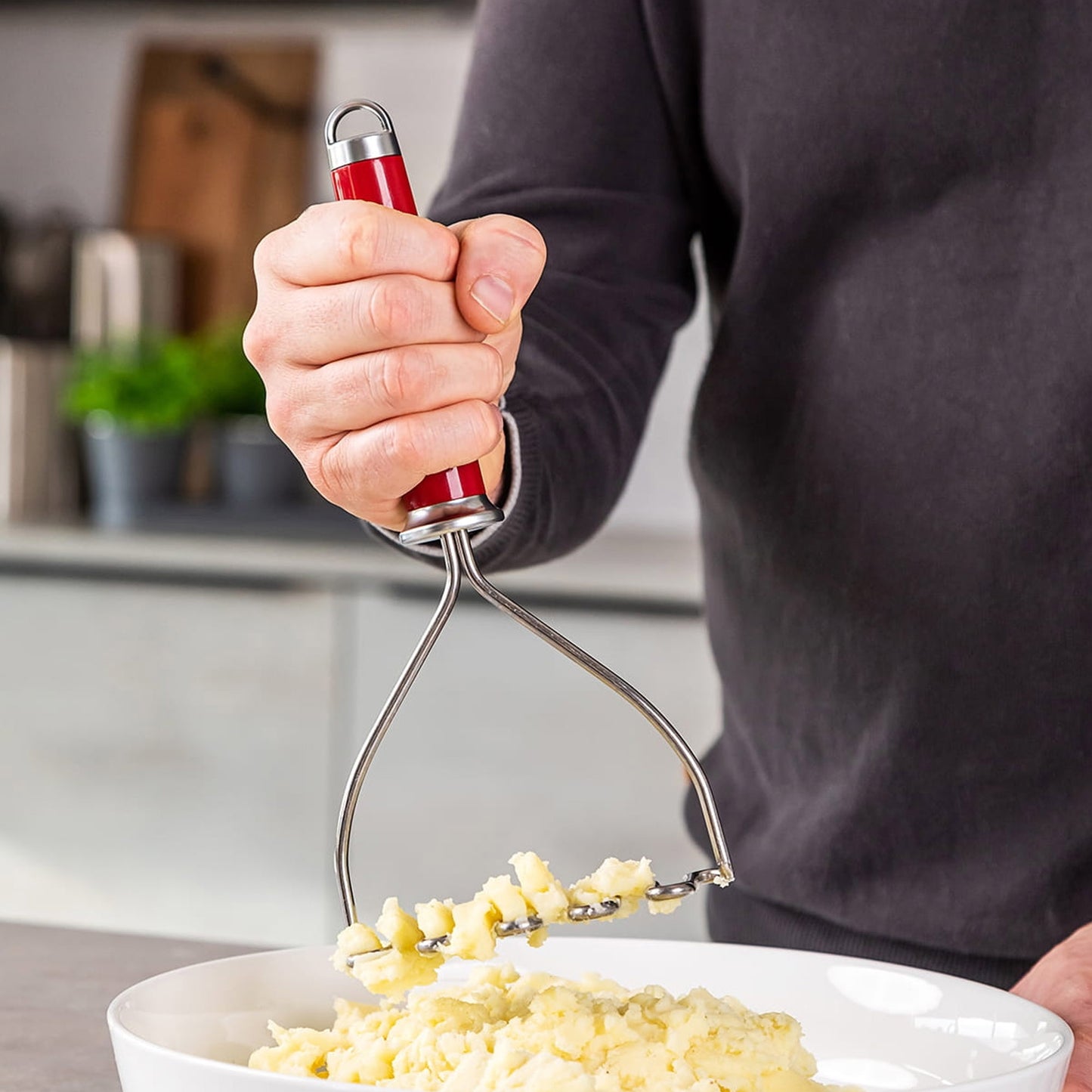 KitchenAid Potato Masher Empire Red