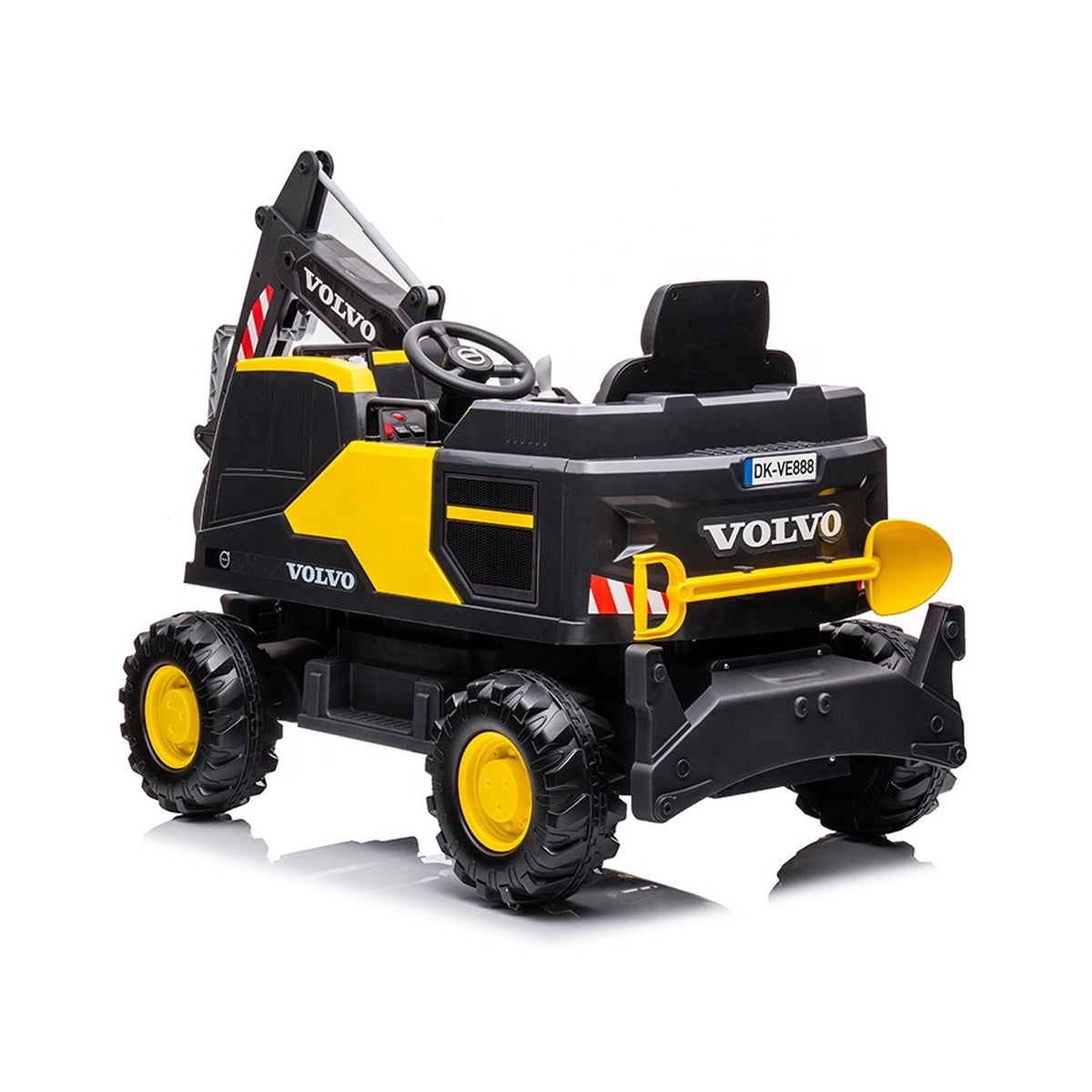 Volvo Licensed Kids Electric Ride-On Digger - KDVE888E