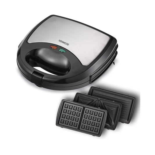 Kenwood Accent 3 In 1 Sandwich Maker - Black