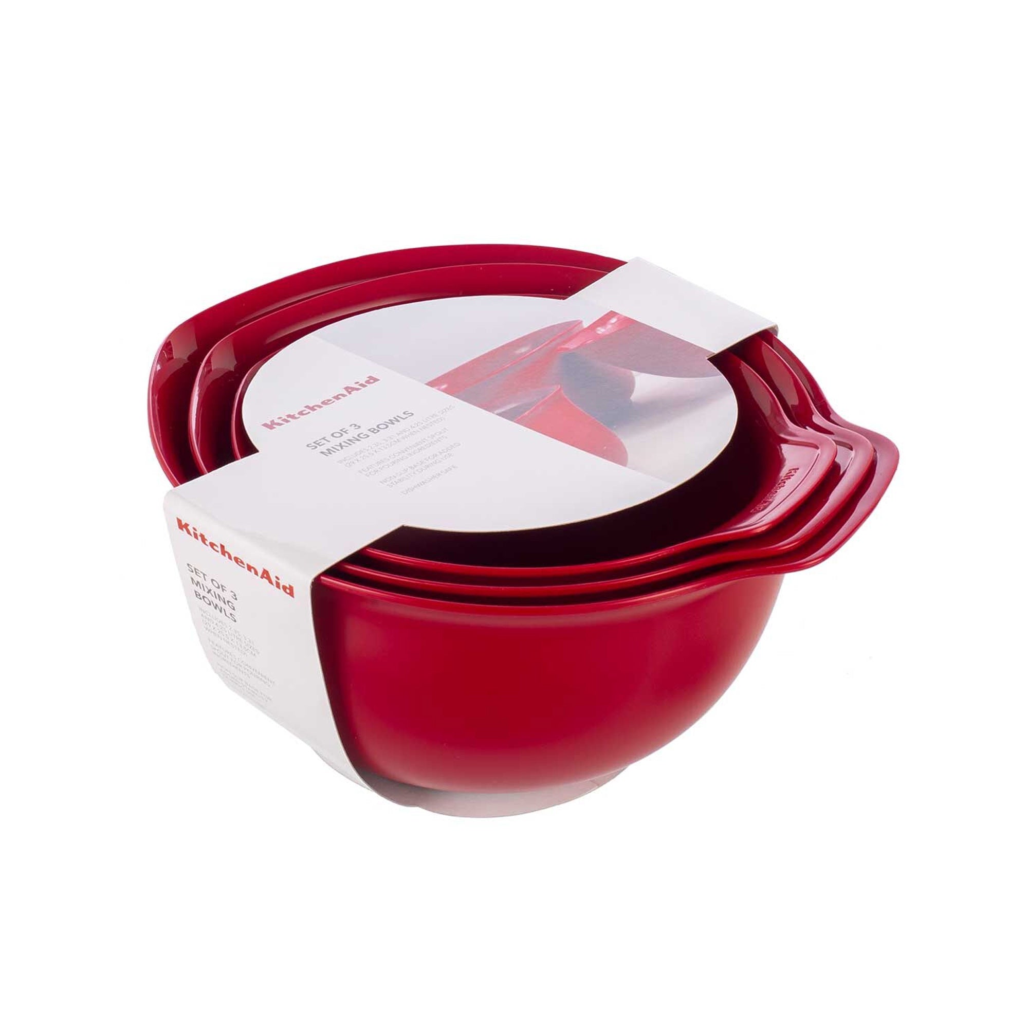 KitchenAid Universal 3 Piece Mixing Bowl Set Empire Red The Culinarium   KQG175OSERE 03 2048x2048 