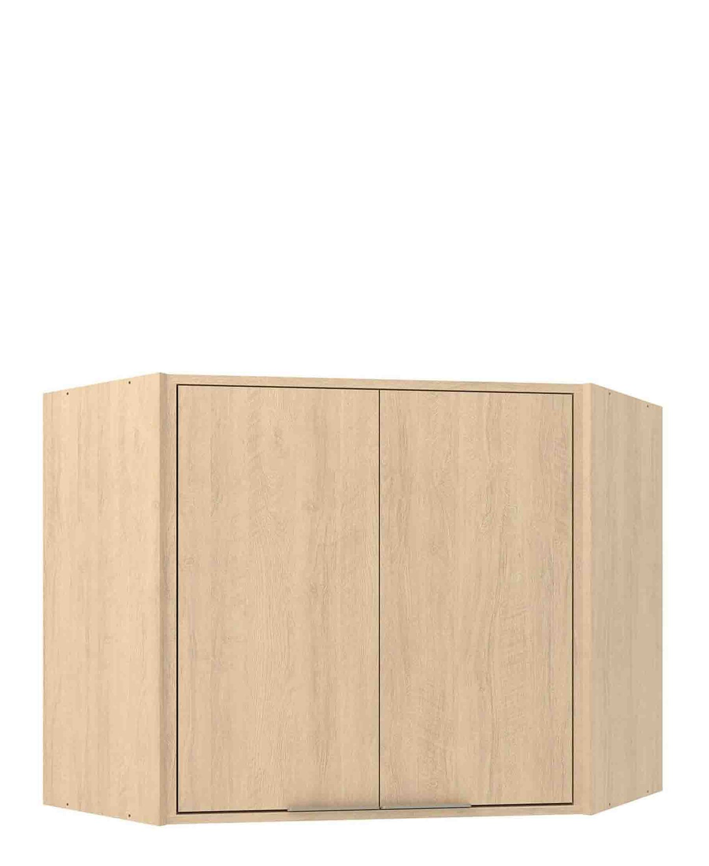 Exotic Designs Karine Top Corner Unit - Walnut & Black