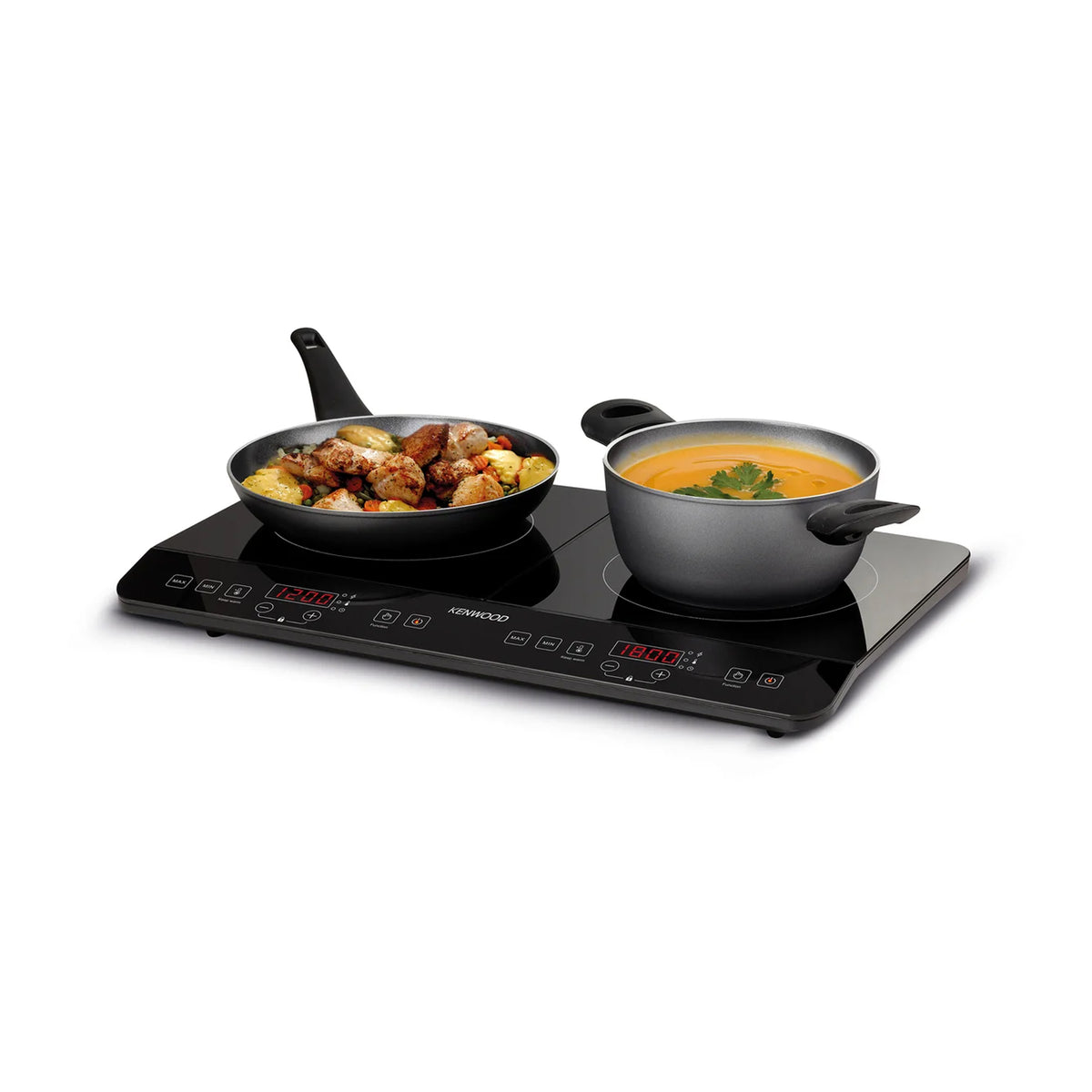 Kenwood Double Plate Induction Cooker Black