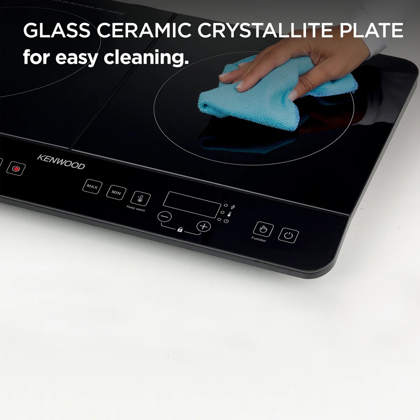 Kenwood Double Plate Induction Cooker Black
