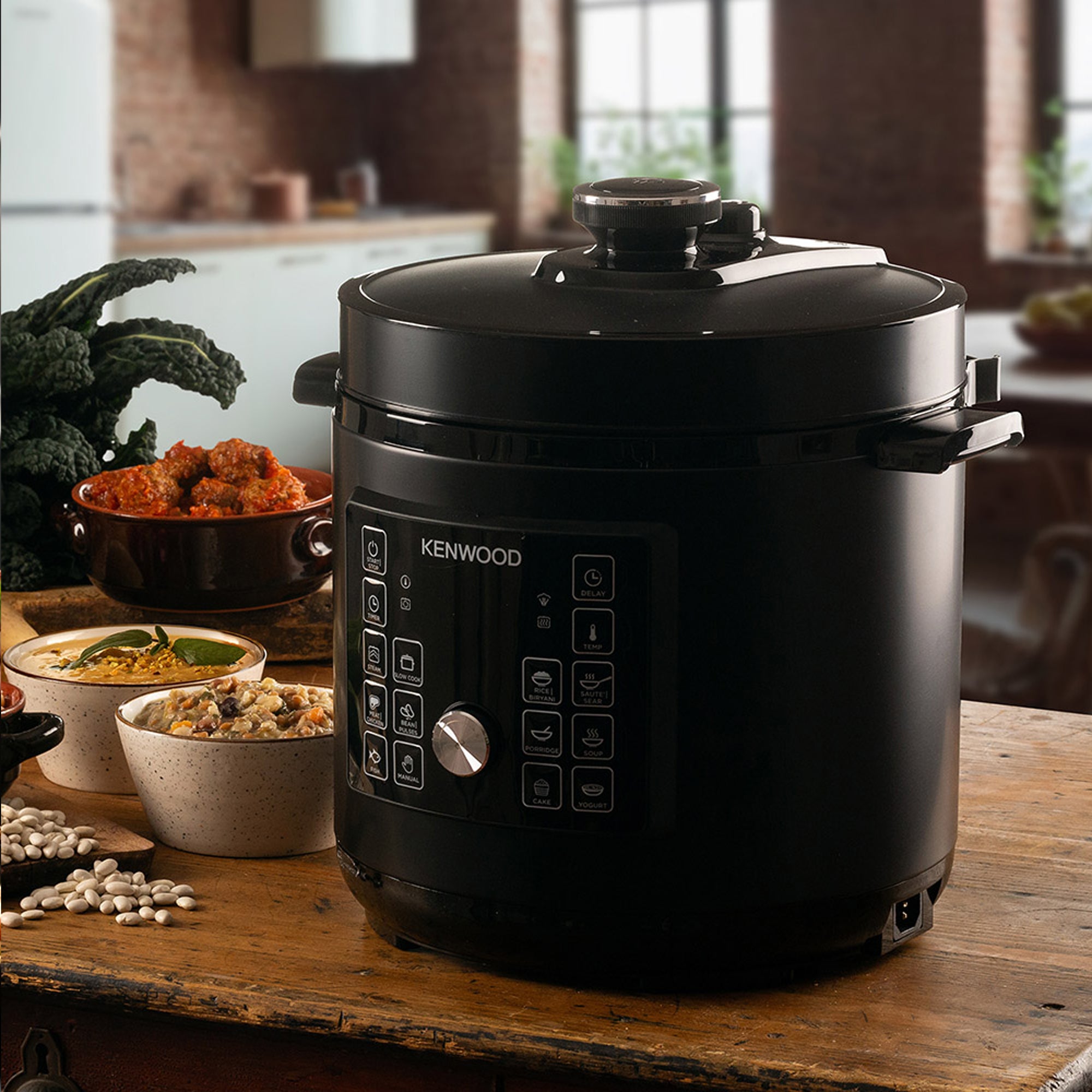 Kenwood 8Lt Multicooker Black – The Culinarium