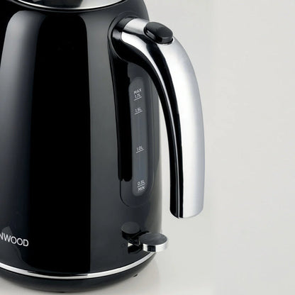 Kenwood 1.7Lt Glossy Plastic Kettle Black