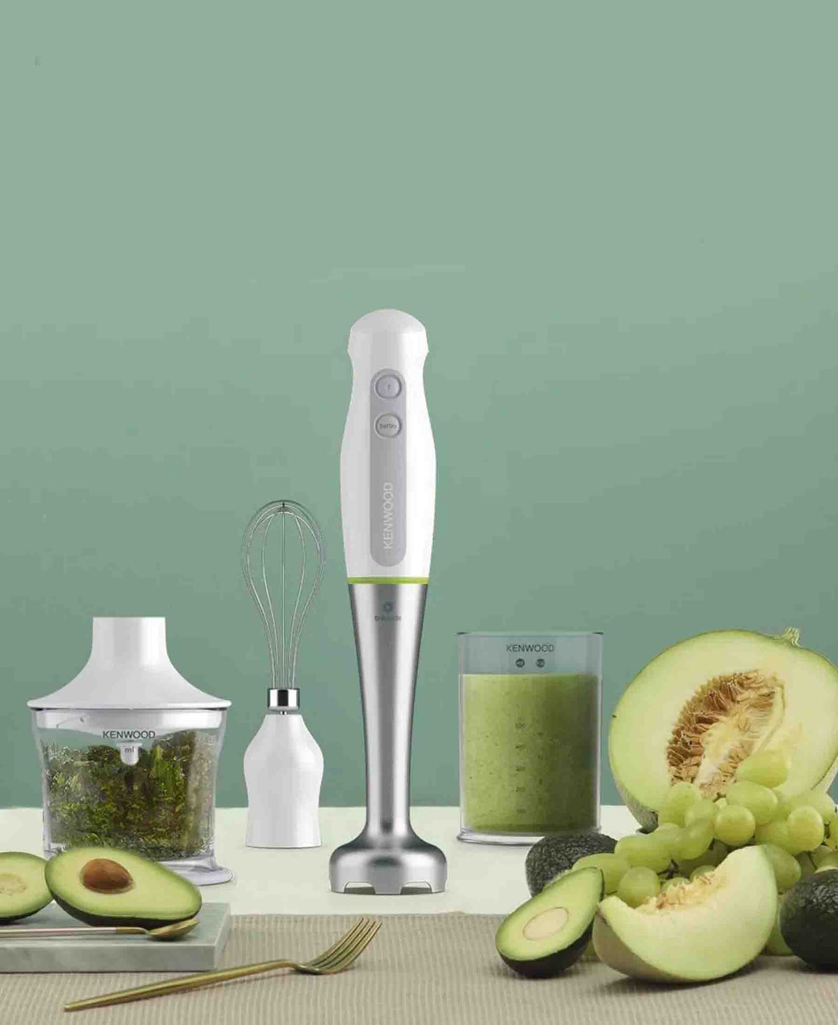 Frullatore Kenwood Triblade 600W – Capacità 0.5L, Bicchiere In Metallo, Lavabile In Lavastoviglie