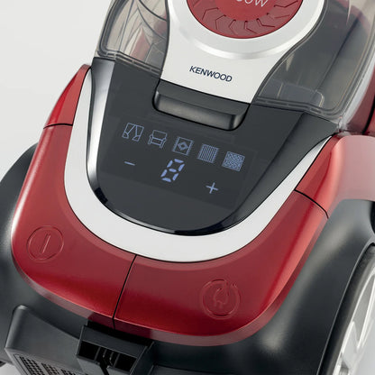 Kenwood 1800W Bagless Cyclonic Vacuum Cleaner Black & Red