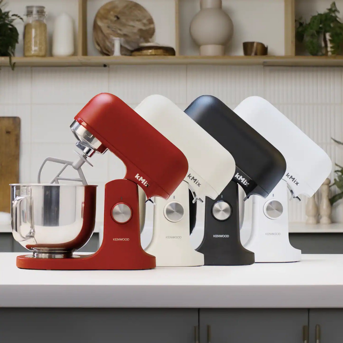 Kenwood Kmix Stand Mixer Matt Red