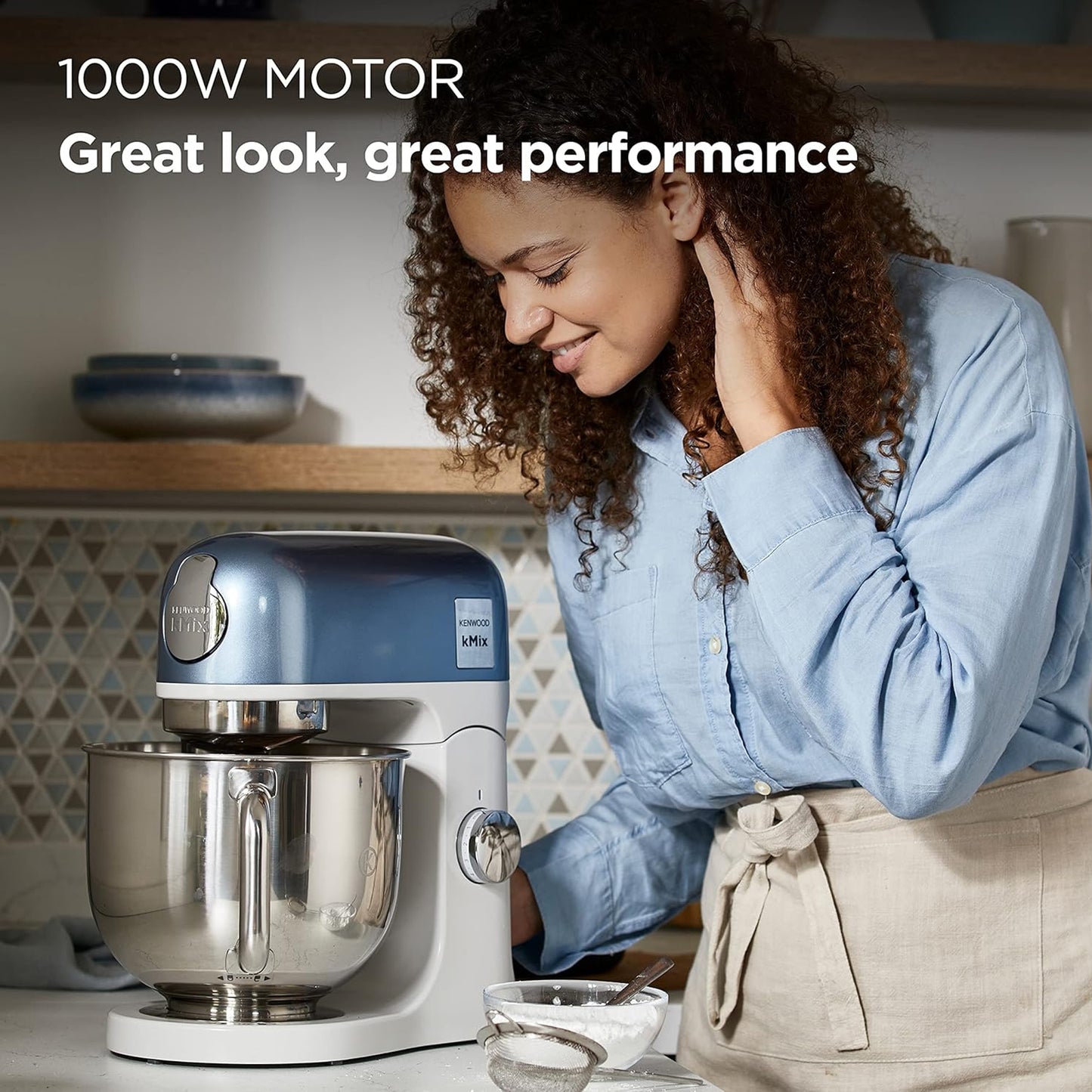 Kenwood Kmix 5Lt Stand Mixer Juniper Blue