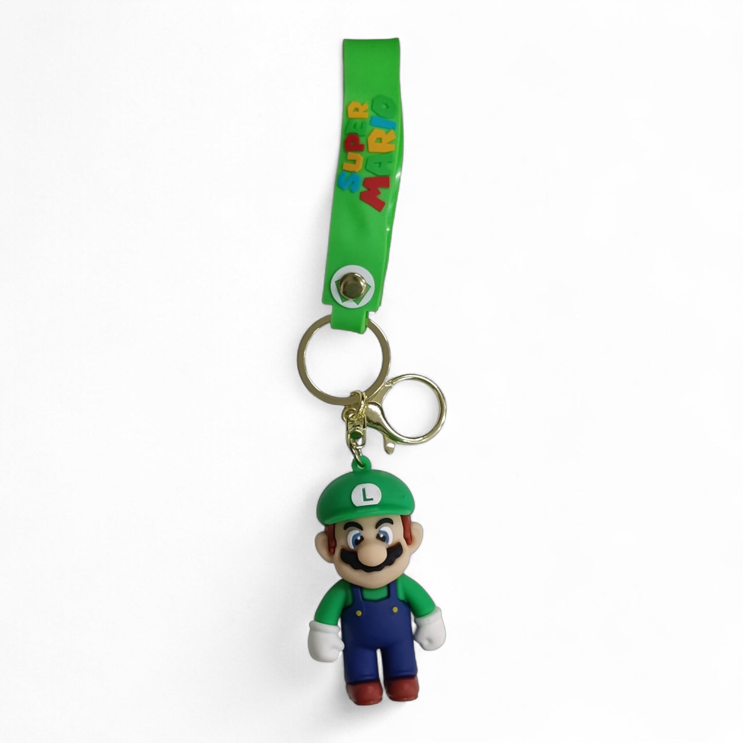 Keychain HQ Luigi Keyring Green