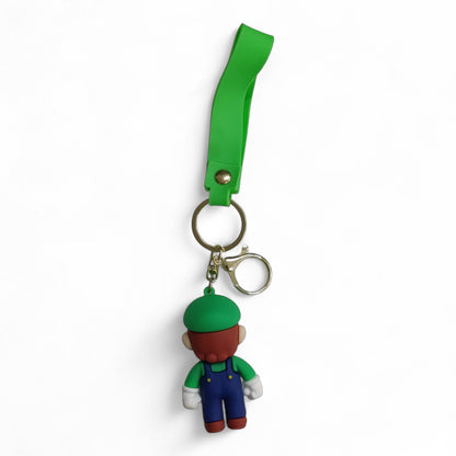 Keychain HQ Luigi Keyring Green