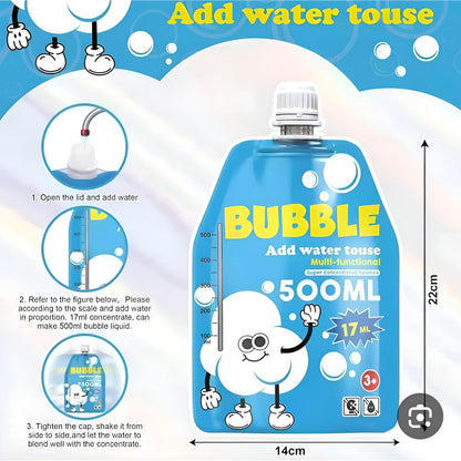 Concentrated Bubble Solution Refill
