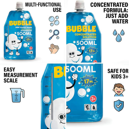 Concentrated Bubble Solution Refill