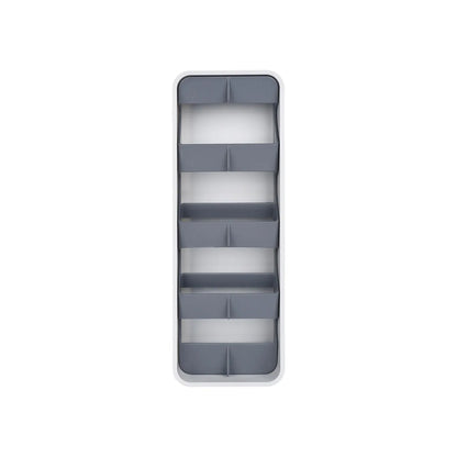 Aqua Kitchen Drawer Organizer Grey & White