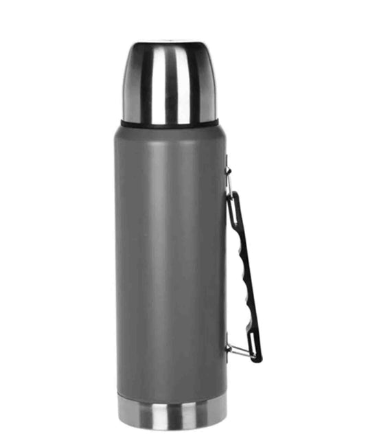 Kitchen Life 1Lt Vacuum Flask - Grey