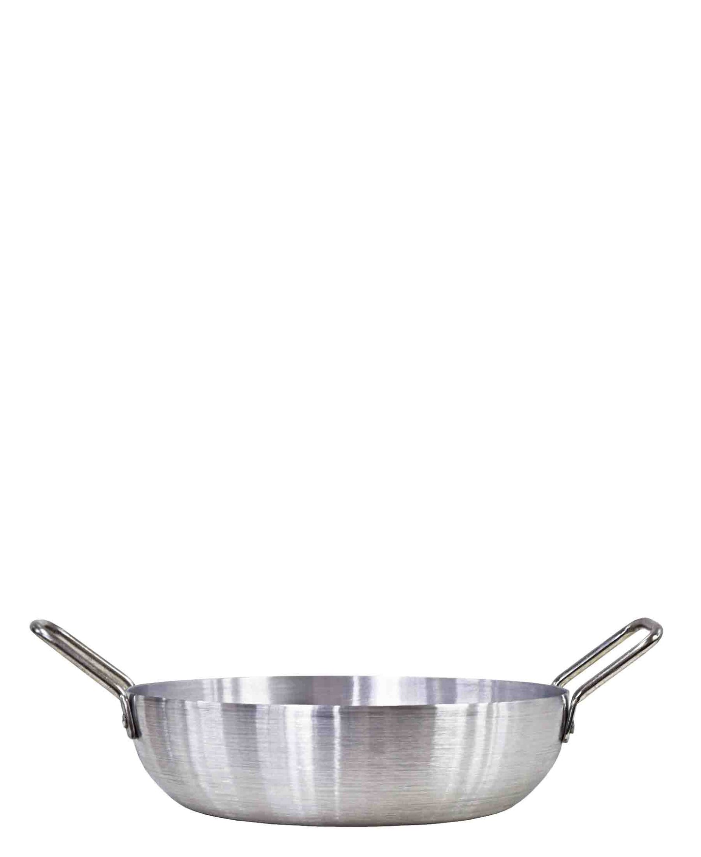 Kitchen Life 28cm Polished Karahi - Silver